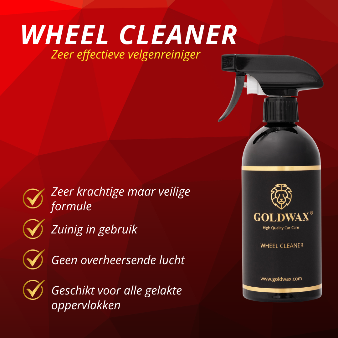 Shampoo Wax + Wheel Cleaner + Tyre Shine Combi